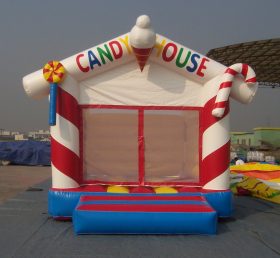 T2-2886 Candy oppblåsbar trampolin