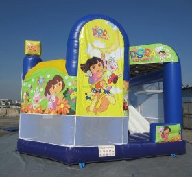 T2-512 Dora oppblåsbar trampolin