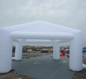 Tent1-359 Hvit oppblåsbart baldakin telt