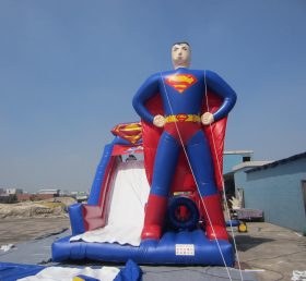 T8-235 Superman Superhero Oppblåsbare lysbilde