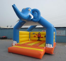 T2-2776 Elefant oppblåsbar trampolin