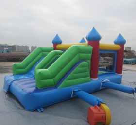 T2-954 Slott oppblåsbar trampolin