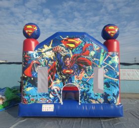 T2-2992 Superman superhelte oppblåsbar trampoline