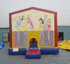 T2-3050 Prinsesse oppblåsbar trampolin