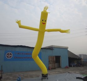 D2-91 Oppblåsbar gul tube mannlig luftdanser