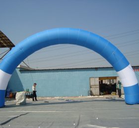Arch1-1 Blå oppblåsbar bue av høy kvalitet
