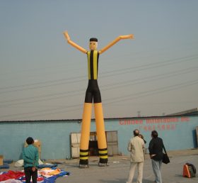 D2-106 Outdoor aktivitet med to-legged oppblåsbare utendørs luftdansrør mann