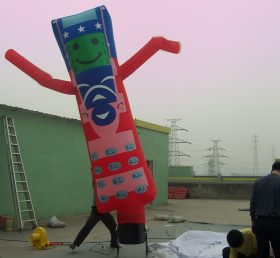D2-48 Luftdanser oppblåsbar mobiltelefon rørannonsør