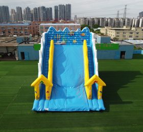 T8-338 Ocean World Theme Outdoor Giant Oppblåsbare Slide Children's Oppblåsbare