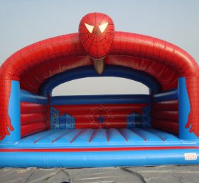 T2-1655 Spider-Man Super Hero Oppblåsbar trampoline