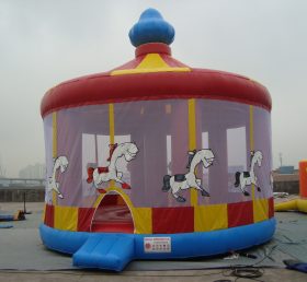 T2-2613 Sirkus oppblåsbar trampolin