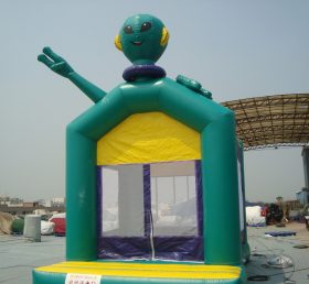 T2-2901 Alien oppblåsbar trampolin