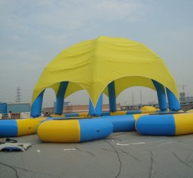 Pool2-799 Oppblåsbart svømmebasseng med telt