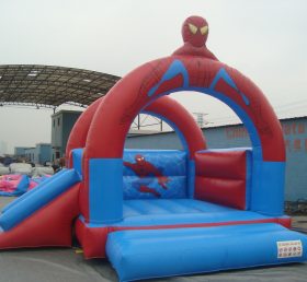 T2-2765 Spider-Man Super Hero Oppblåsbar trampoline