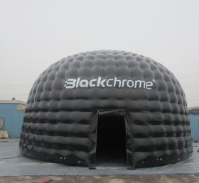 Tent1-415 Grå gigantisk oppblåsbart telt