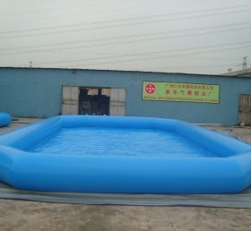 Pool2-511 Blå oppblåsbart basseng