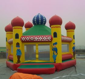 T1-150 Disney Aladdin oppblåsbar trampoline