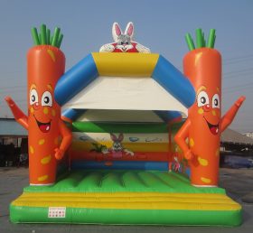 T2-1035 Looney Tunes oppblåsbar trampoline