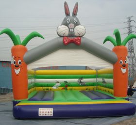 T2-2726 Looney Tunes oppblåsbar trampoline