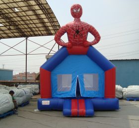 T2-2739 Spider-Man Super Hero Oppblåsbar trampoline