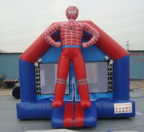 T2-1652 Spider-Man Super Hero Oppblåsbar trampoline