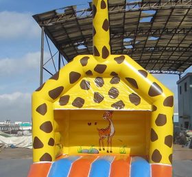 T7-314 Giraffe oppblåsbare hindringskurs