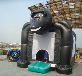 T2-383 Gorilla oppblåsbar trampolin