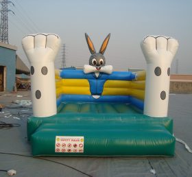 T2-455 Looney Tunes oppblåsbar trampoline