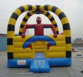 T2-481 Spider-Man Super Hero Oppblåsbar trampoline
