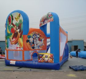 T2-525 Looney Tunes oppblåsbar trampoline