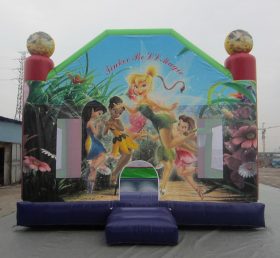 T2-556 Disney liten jingle oppblåsbar trampoline