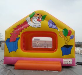 T2-2713 Clown oppblåsbar trampolin