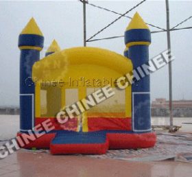 T5-122 Oppblåsbar trampoline slott