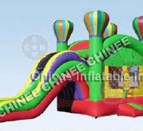 T5-169 Farget ballong oppblåsbar lysbilde kombinert studhus