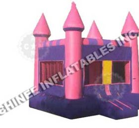 T5-205 Prinsesse oppblåsbar jumper slott