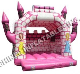 T5-261 Prinsesse oppblåsbar jumper slott
