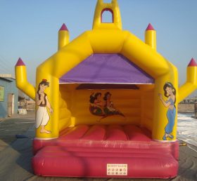 T2-1342 Disney Aladdin oppblåsbar trampoline