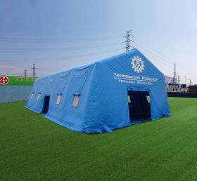 Tent1-94 Blå oppblåsbart telt