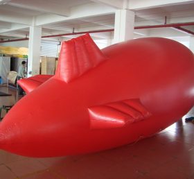 B3-44 Oppblåsbar rød luftbåtballong