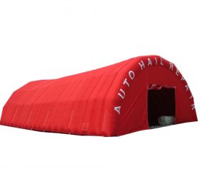 Tent1-419 Rødt oppblåsbart telt