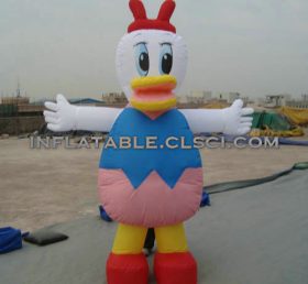 M1-214 Donald Duck oppblåsbar mobil tegneserie