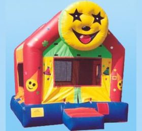 T2-1011 Clown oppblåsbar trampolin