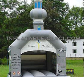 T2-1061 Utendørs oppblåsbar trampolin