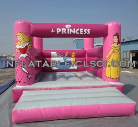 T2-2774 Prinsesse oppblåsbar trampolin