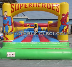 T2-1396 Spider-Man Super Hero Oppblåsbar trampoline