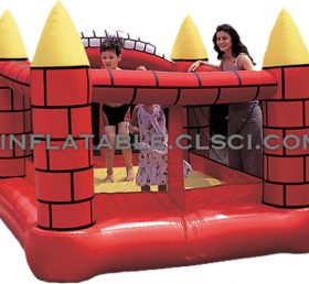 T2-1564 Slott oppblåsbar trampolin