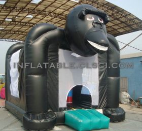 T2-2521 Gorilla oppblåsbar trampolin