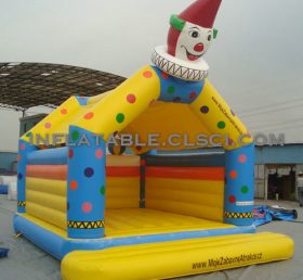 T2-2540 Clown oppblåsbar trampolin