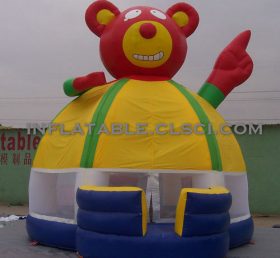 T2-2562 Bjørn oppblåsbar trampolin