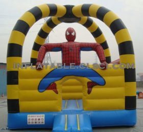 T2-2564 Spider-Man Super Hero Oppblåsbar trampoline